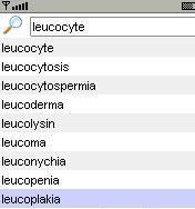 medical dictionary java fully working