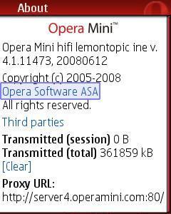 opera mini 4.1
