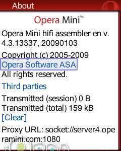 Opera Mini 4.3