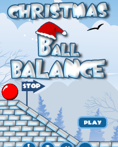 Christmas Ball Balance 480x800