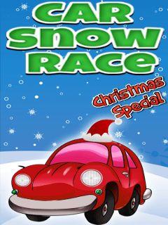 Car snow race: Xmas special