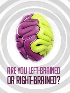 Are you left-brained or right-brained?