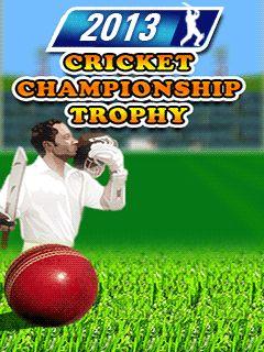 2013 cricket championship: Trophy