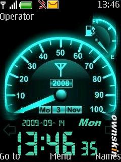 N E O N Clock for Nokia 6300