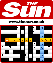2-Speed Sun Crossword