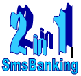 2in1 Sms Banking Mandiri dan BRI