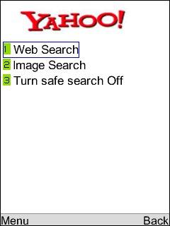 Yahoo Web and Image Search