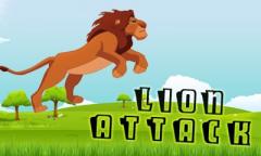Lion attack