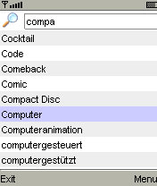 MSDict PONS Standardworterbuch Deutsch-Italienisch (Java)