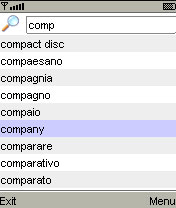 MSDict PONS Standardworterbuch Italienisch-Deutsch (Java)