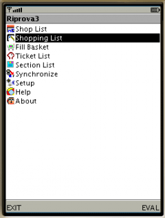 Shopping List (Java)