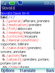 SlovoEd Pack of Italian Dictionaries for Java