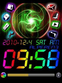 Free Download Animated Clock for Nokia 2700 - App