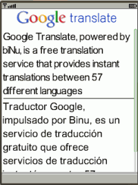 biNu Spanish Translate