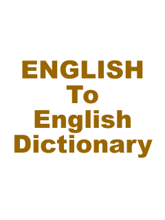 Dictionary for Simple English