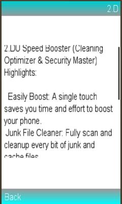 DU Speed Booster / Cleaner