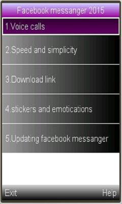 Nokia Asha 310 Facebook Apps