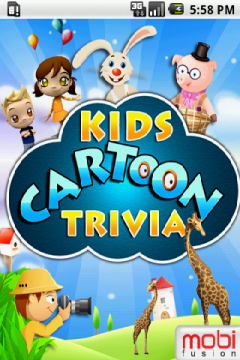 Kids Cartoon Trivia