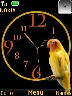 Parrot Clock