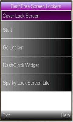 Screenshot locks