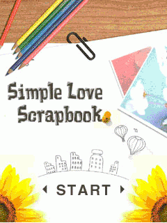 Simple Love Scrapbook