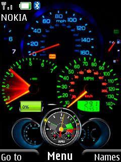 Free Download Speedometer for Nokia 2710 - Themes & Wallpapers & Skins App