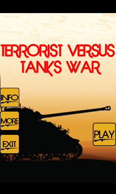 Terrorist Versus Tanks War