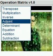 operation matrix