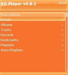 KD Player 0.8.1 scr 176 x 220