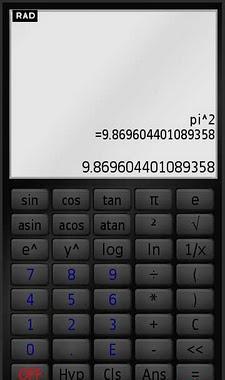 Touch Screen Calculator
