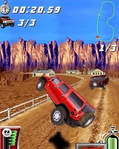 Hummer jump and race