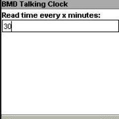 BMD Talking Clock