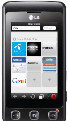 Opera Mini 6.5 Fullscreen/Touch