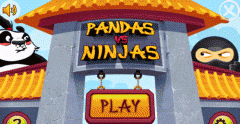 Pandas vs ninjas
