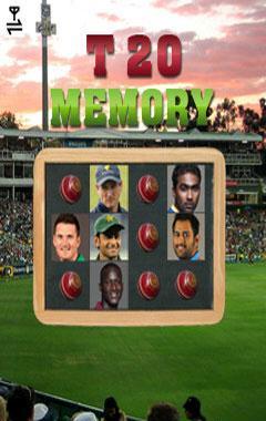 Cricketers Memory Game (240x400)