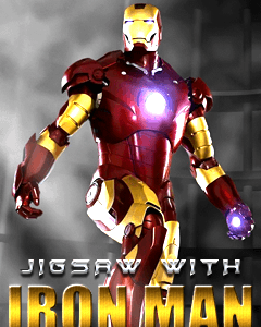 Jigsaw with Iron Man (240x400)