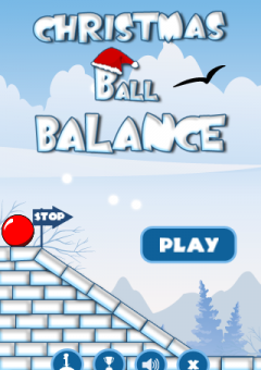 Christmas Ball Balance 320x480