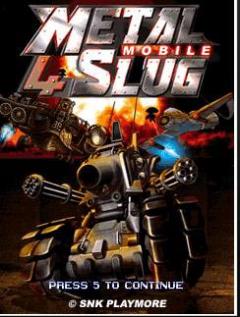 Metal Slug 4 Mobile