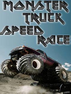 Monster truck speed race