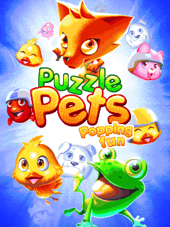 Puzzle pets: Popping fun