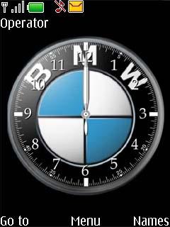 Clock - Bmw Logo