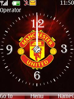 Man Utd Clock