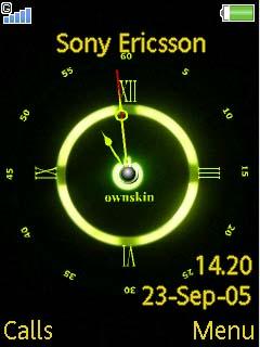 Swf Neon Clock