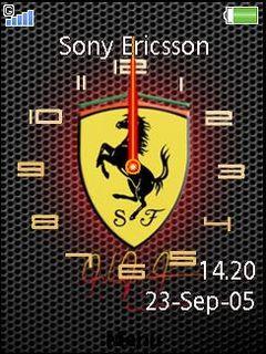 Swf Ferrari Clock