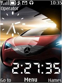 Benz Clock