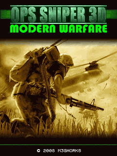 OPS Sniper 3D Modern Warfare (MOD)