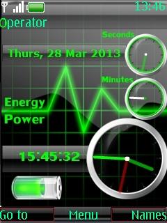 3d Energy 3 Clocks
