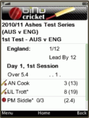 Cricket Live - Ashes Cricket scores by biNu