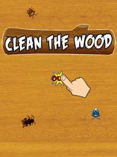 Clean the wood