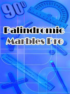 Palindromic marbles pro